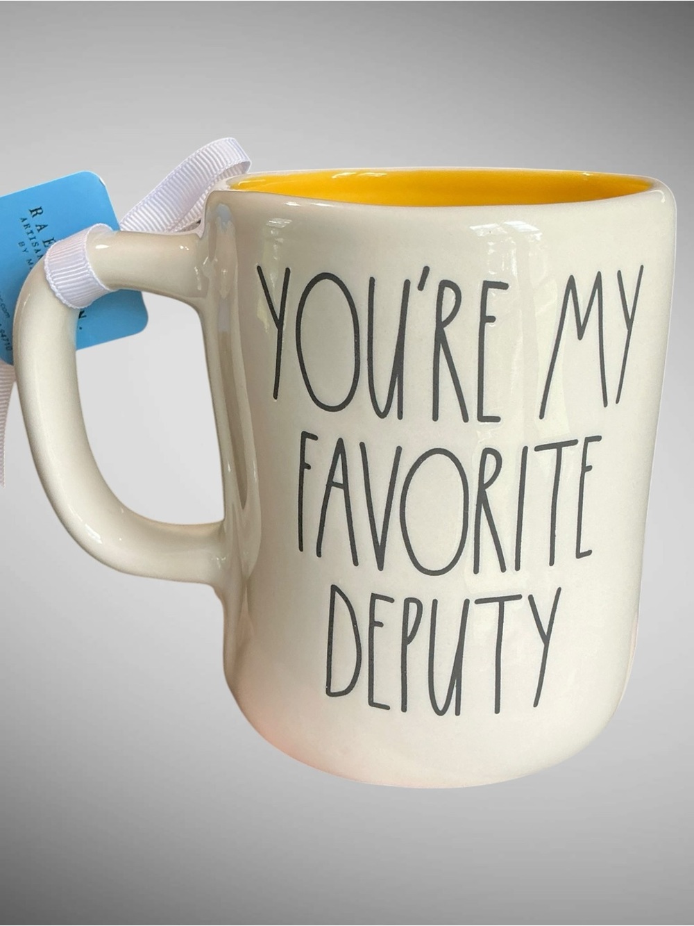 Rae Dunn You’re My Favorite Deputy Mug Toy Story Woody Police Father’s Day gift